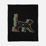 Galaxy Cat-None-Fleece-Blanket-naomori