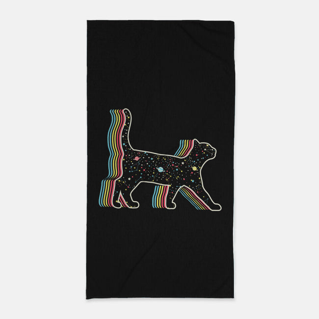 Galaxy Cat-None-Beach-Towel-naomori