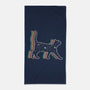 Galaxy Cat-None-Beach-Towel-naomori