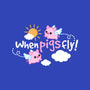 When Pigs Fly-Womens-Off Shoulder-Tee-NemiMakeit