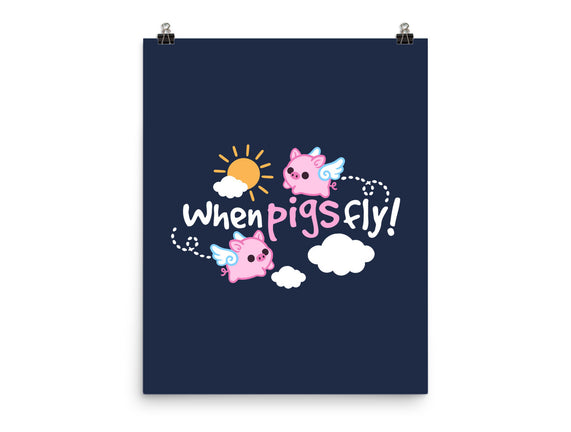 When Pigs Fly