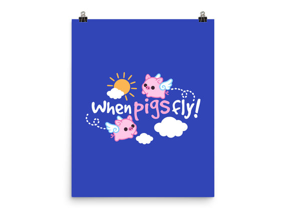 When Pigs Fly