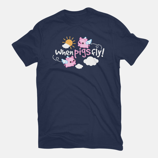 When Pigs Fly-Mens-Basic-Tee-NemiMakeit