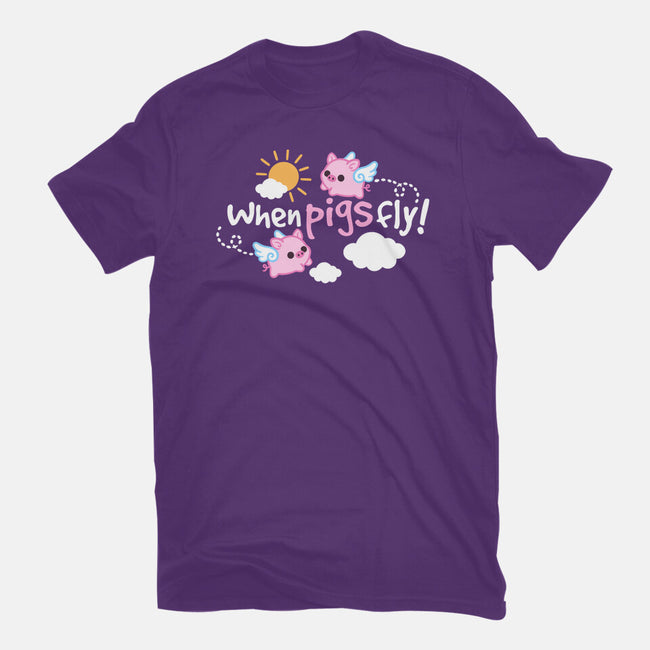 When Pigs Fly-Mens-Basic-Tee-NemiMakeit