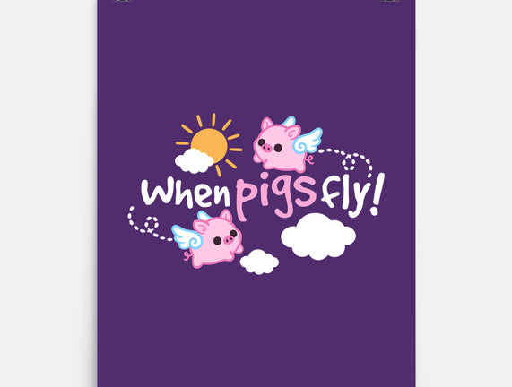 When Pigs Fly