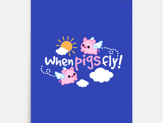 When Pigs Fly