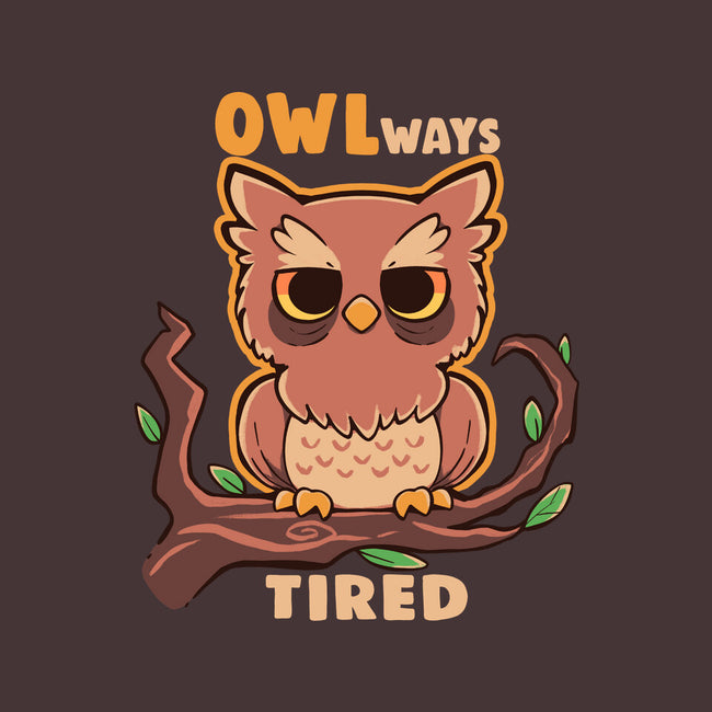 Owlways Tired-None-Fleece-Blanket-TechraNova