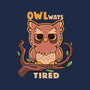 Owlways Tired-Cat-Basic-Pet Tank-TechraNova