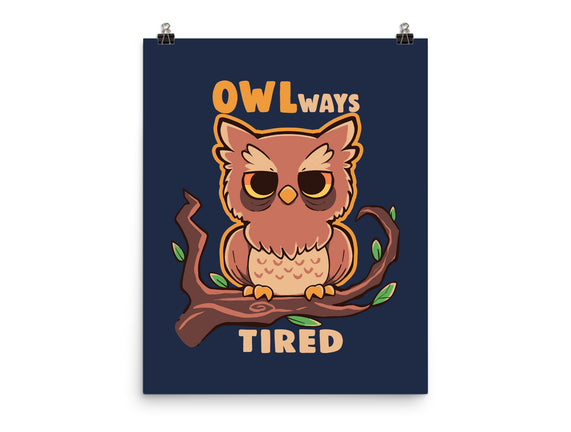 Owlways Tired