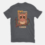 Owlways Tired-Mens-Basic-Tee-TechraNova