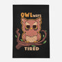 Owlways Tired-None-Indoor-Rug-TechraNova