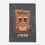 Owlways Tired-None-Indoor-Rug-TechraNova