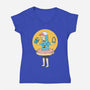 Summerholio-Womens-V-Neck-Tee-pigboom