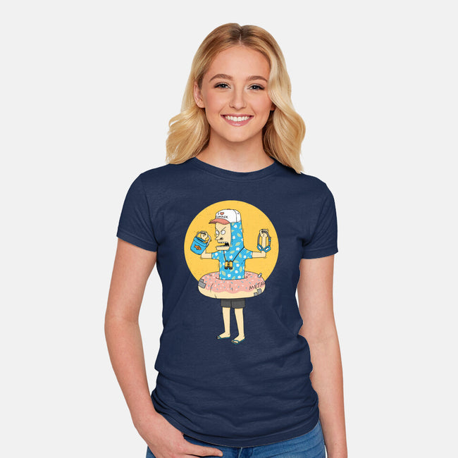 Summerholio-Womens-Fitted-Tee-pigboom