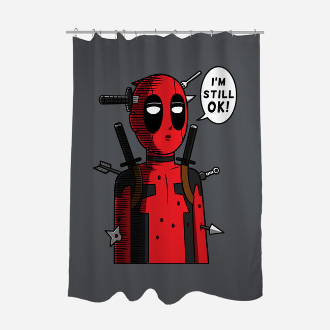 Ok Merc-None-Polyester-Shower Curtain-pigboom