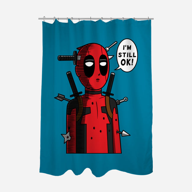 Ok Merc-None-Polyester-Shower Curtain-pigboom