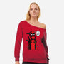 Ok Merc-Womens-Off Shoulder-Sweatshirt-pigboom