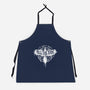 A Crow In The Rain-Unisex-Kitchen-Apron-demonigote