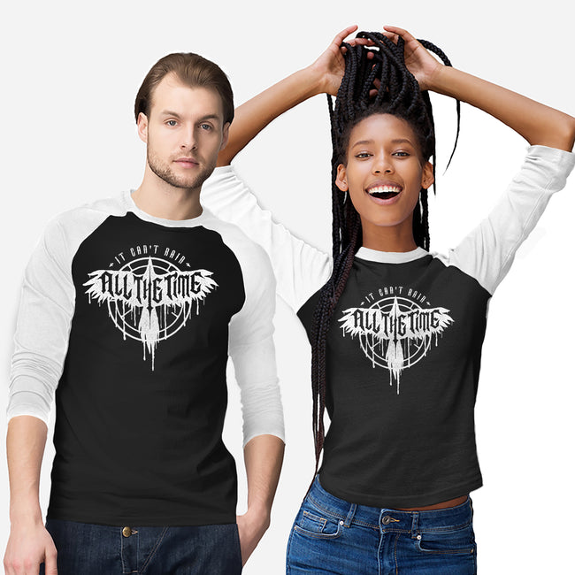 A Crow In The Rain-Unisex-Baseball-Tee-demonigote