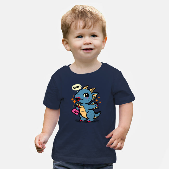 Dragon Slay-Baby-Basic-Tee-Boggs Nicolas