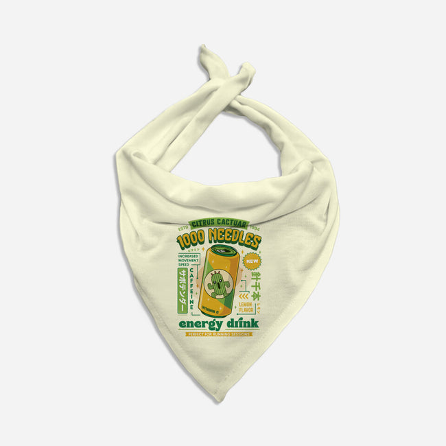 Cactuar Energy Drink-Dog-Bandana-Pet Collar-LAGELANTEE