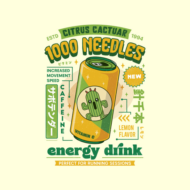 Cactuar Energy Drink-None-Glossy-Sticker-LAGELANTEE