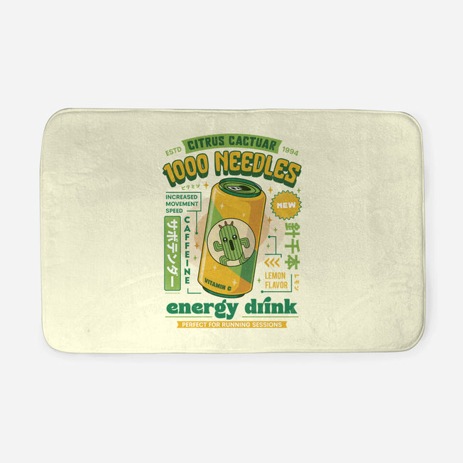 Cactuar Energy Drink-None-Memory Foam-Bath Mat-LAGELANTEE