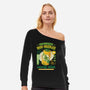 Cactuar Energy Drink-Womens-Off Shoulder-Sweatshirt-LAGELANTEE