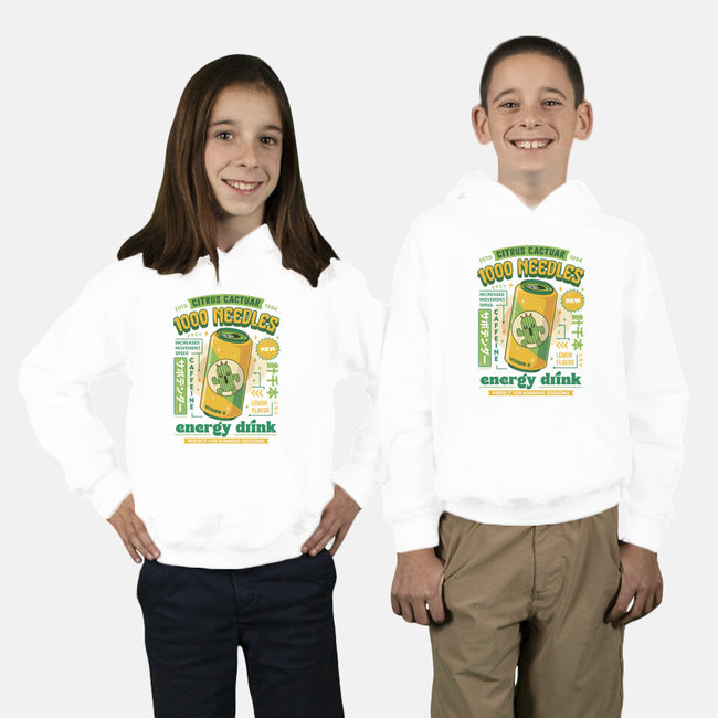 Cactuar Energy Drink-Youth-Pullover-Sweatshirt-LAGELANTEE