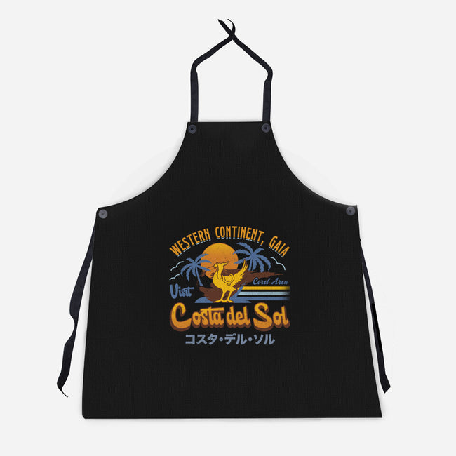 Costa Del Sol Vintage-Unisex-Kitchen-Apron-LAGELANTEE