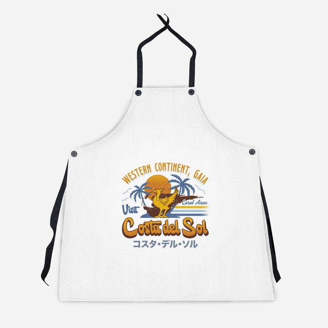 Costa Del Sol Vintage-Unisex-Kitchen-Apron-LAGELANTEE