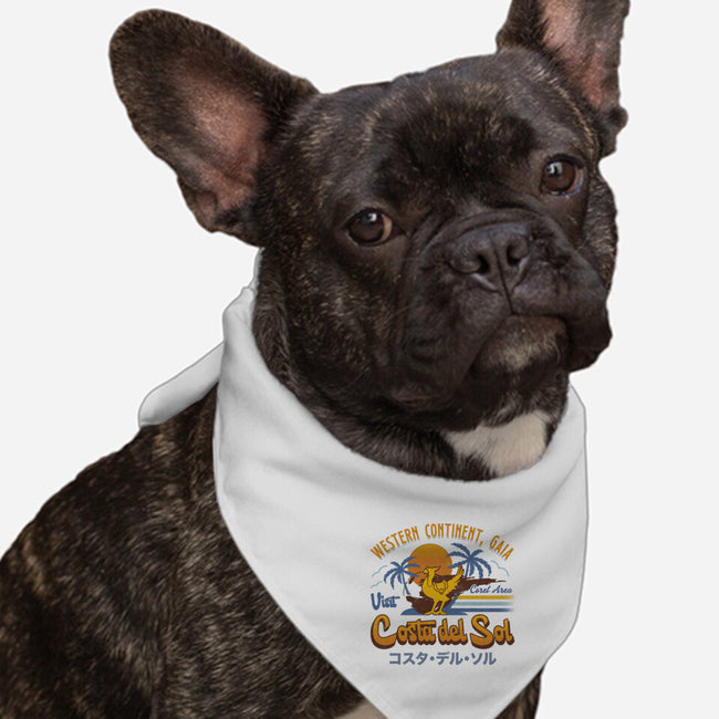 Costa Del Sol Vintage-Dog-Bandana-Pet Collar-LAGELANTEE