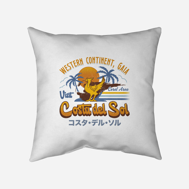 Costa Del Sol Vintage-None-Non-Removable Cover w Insert-Throw Pillow-LAGELANTEE