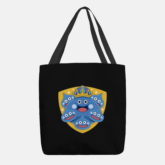 King Slime Shield-None-Basic Tote-Bag-LAGELANTEE