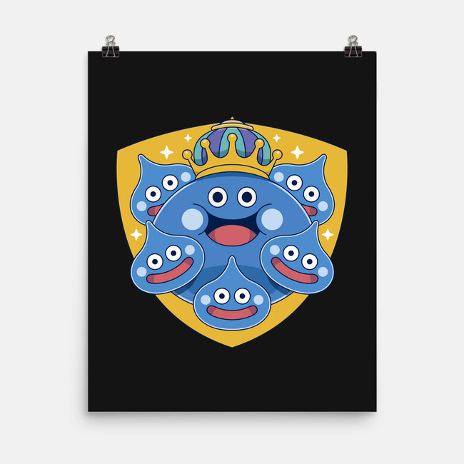 King Slime Shield-None-Matte-Poster-LAGELANTEE