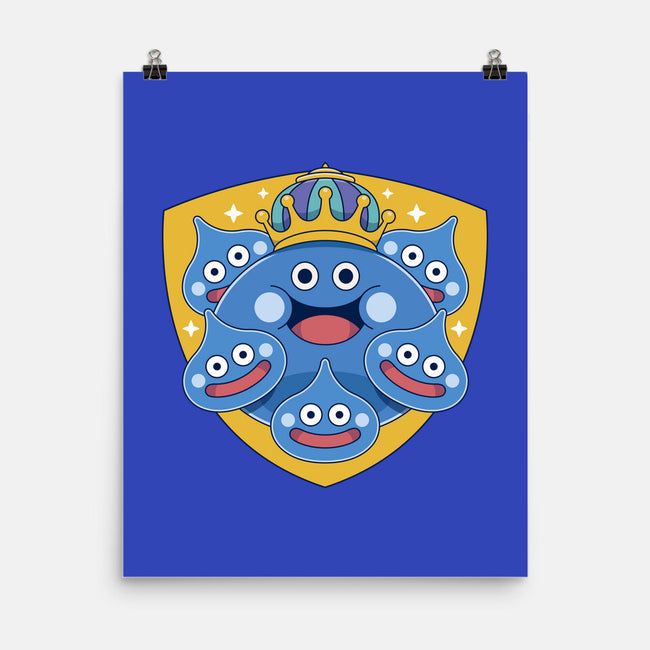 King Slime Shield-None-Matte-Poster-LAGELANTEE