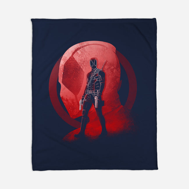 Negative Merc-None-Fleece-Blanket-Donnie