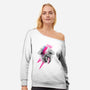 Adogin Sane-Womens-Off Shoulder-Sweatshirt-Donnie