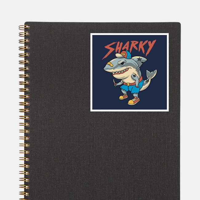 Sharky Boy-None-Glossy-Sticker-vp021