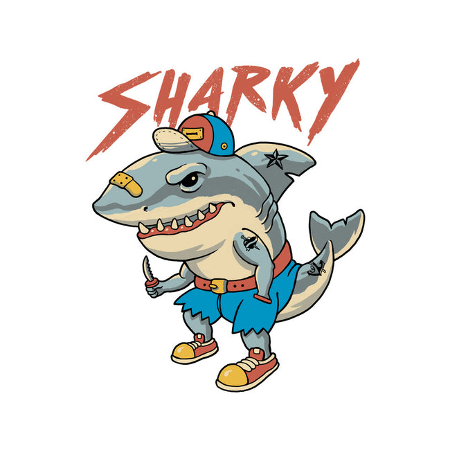 Sharky Boy-Unisex-Basic-Tee-vp021