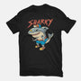 Sharky Boy-Unisex-Basic-Tee-vp021