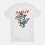 Sharky Boy-Unisex-Basic-Tee-vp021