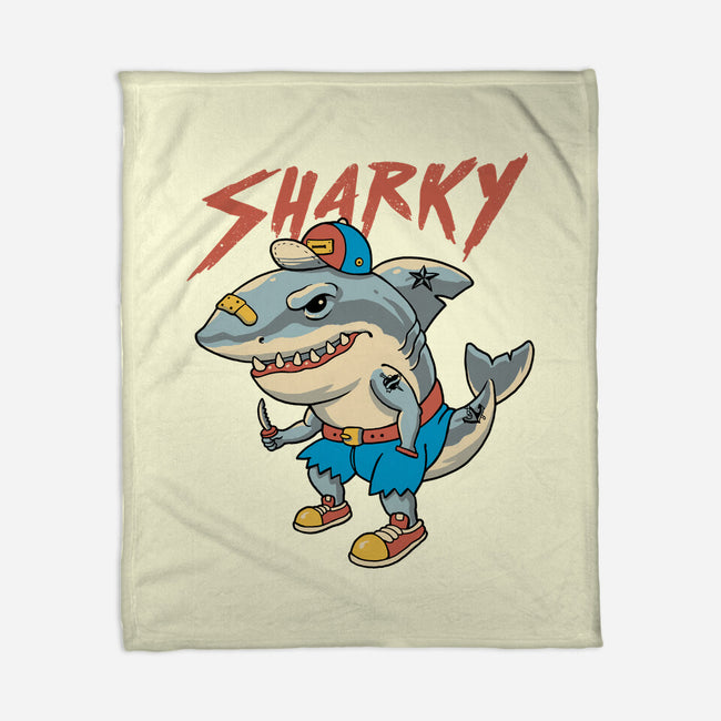 Sharky Boy-None-Fleece-Blanket-vp021