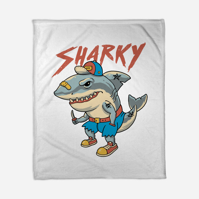 Sharky Boy-None-Fleece-Blanket-vp021