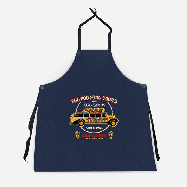 Egg Foo Yong Tours Chinatown-Unisex-Kitchen-Apron-sachpica