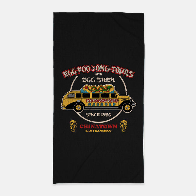 Egg Foo Yong Tours Chinatown-None-Beach-Towel-sachpica