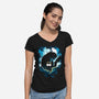 The Bad Boys-Womens-V-Neck-Tee-Vallina84