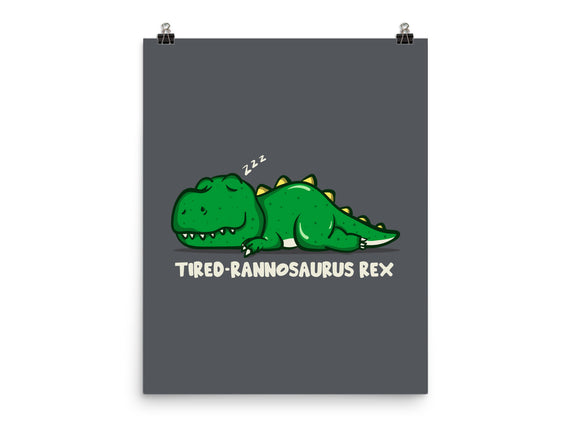 Tiredrannosaurus-rex