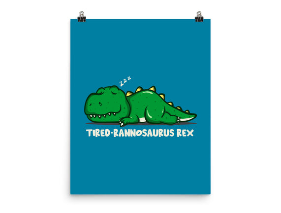 Tiredrannosaurus-rex