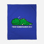 Tiredrannosaurus-rex-None-Fleece-Blanket-turborat14